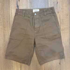 Zara Men's Tan Cargo Shorts